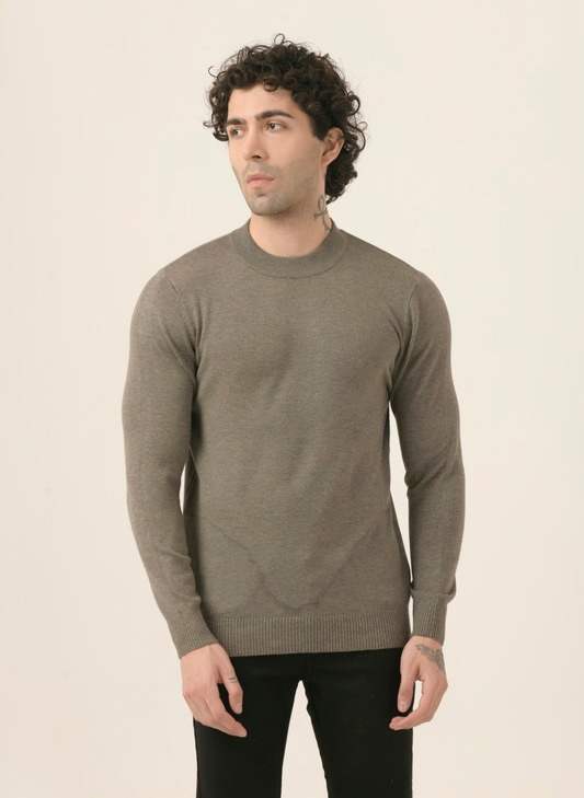 Albion Mens Winter Brown Sweaters