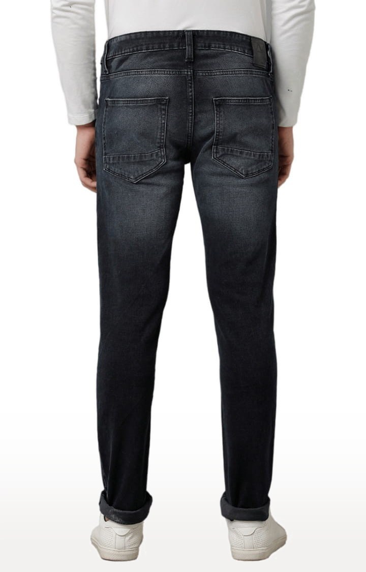 Men's Blue Cotton Blend  Regular Jeans