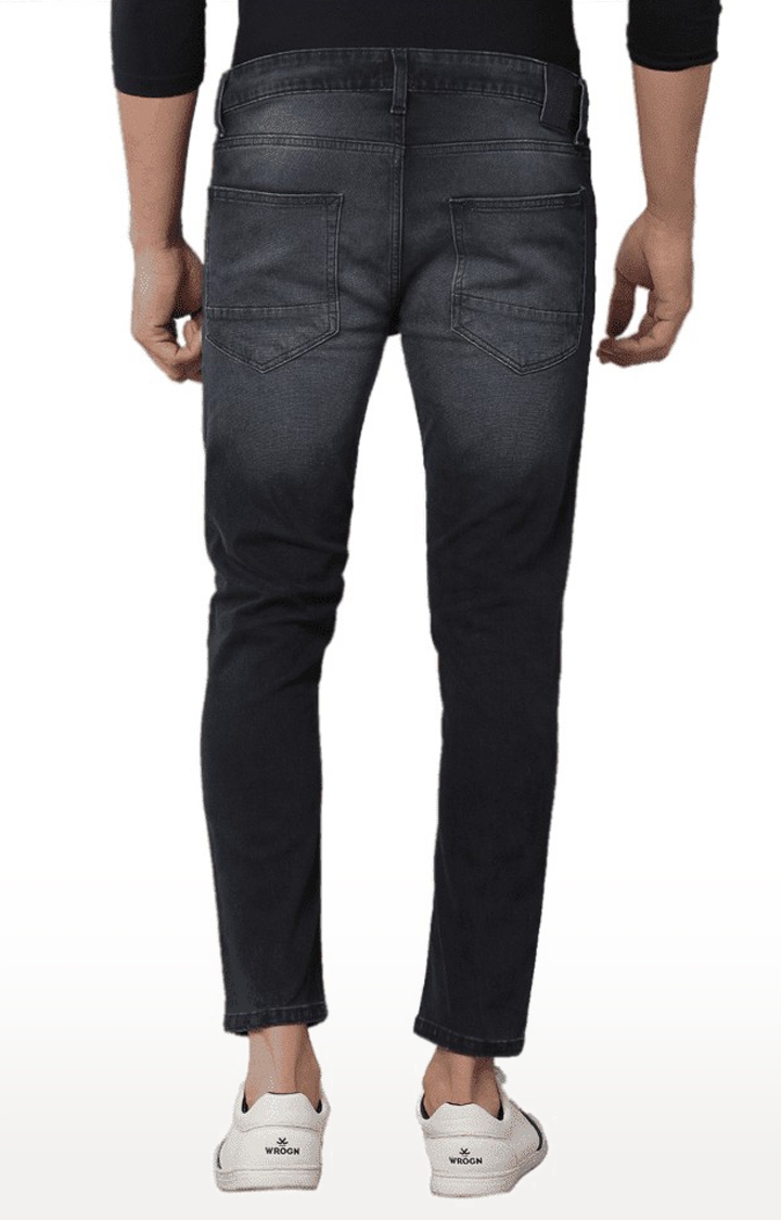 Voi Jeans | Men's Black Denim  Regular Jeans 3