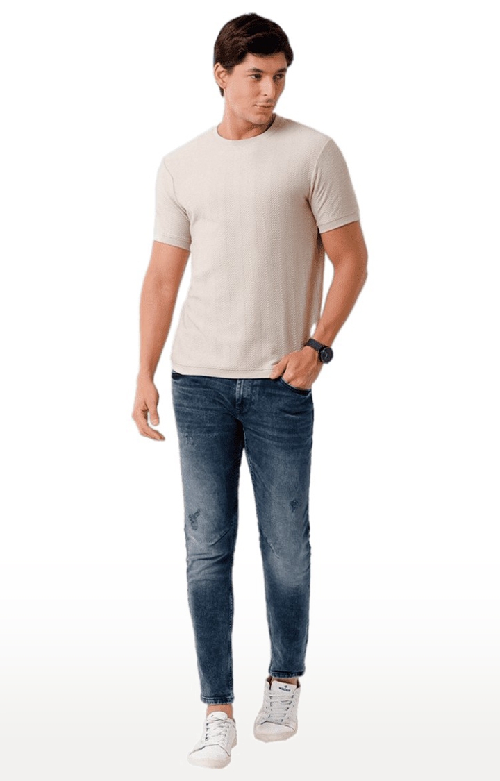 Voi Jeans | Men's Blue Blended Slim Jeans 1