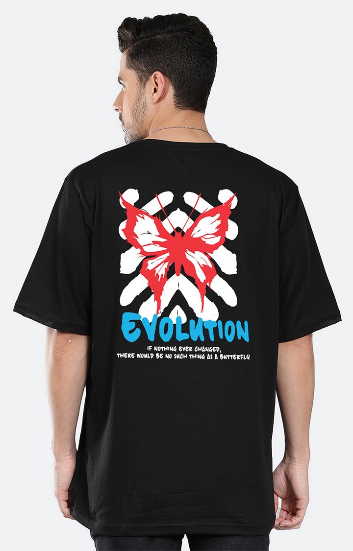 Mad Over Print | Evolution Oversized Men's Tshirt