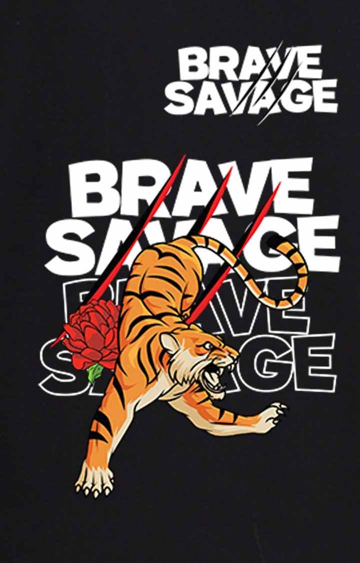 Brave Tiger Oversized Women's T-shirt
