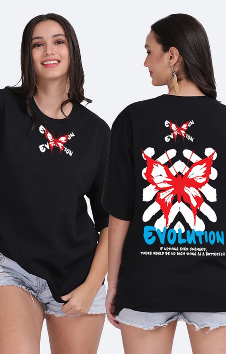 Evolution Oversized Women's T-shirt