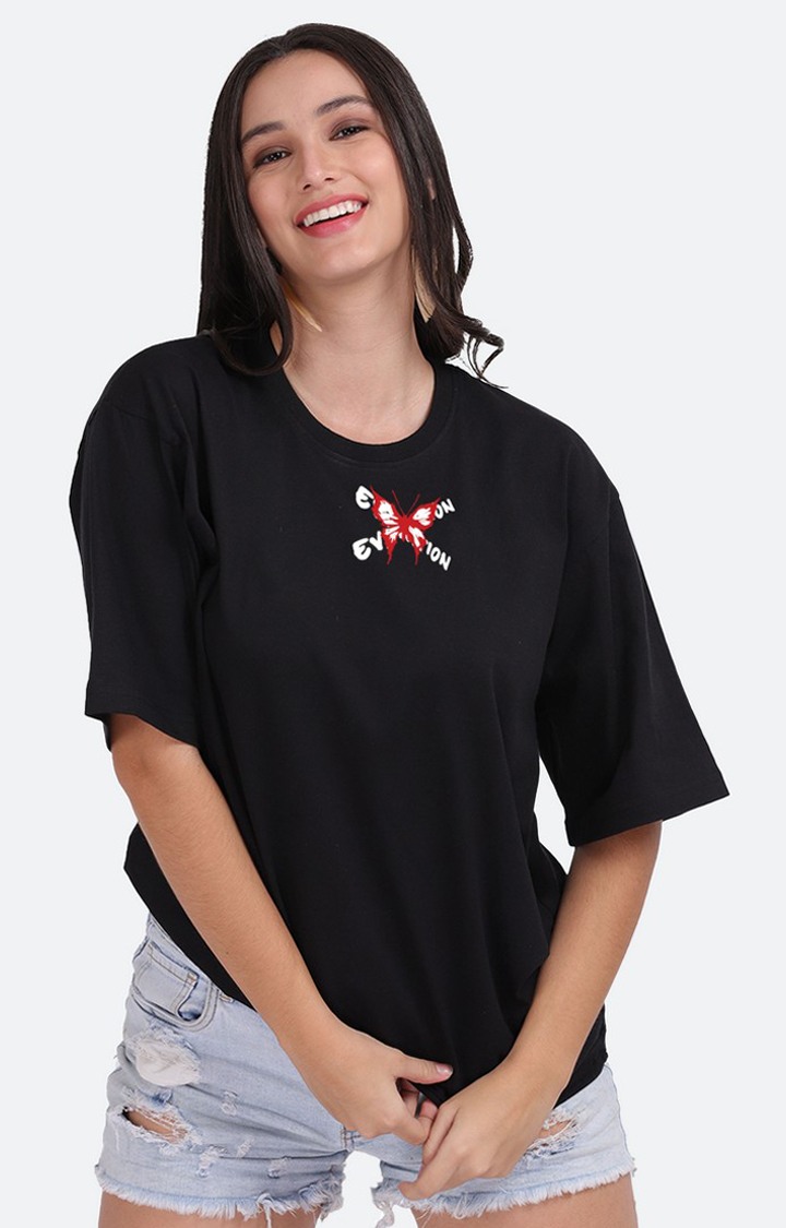 Evolution Oversized Women's T-shirt