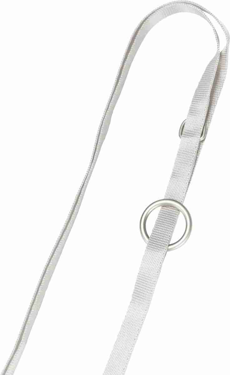 Trixie Junior Puppy Soft Harness with Leash (S–M: 26–34 cm/10 mm, 2.00 m, Light Grey)