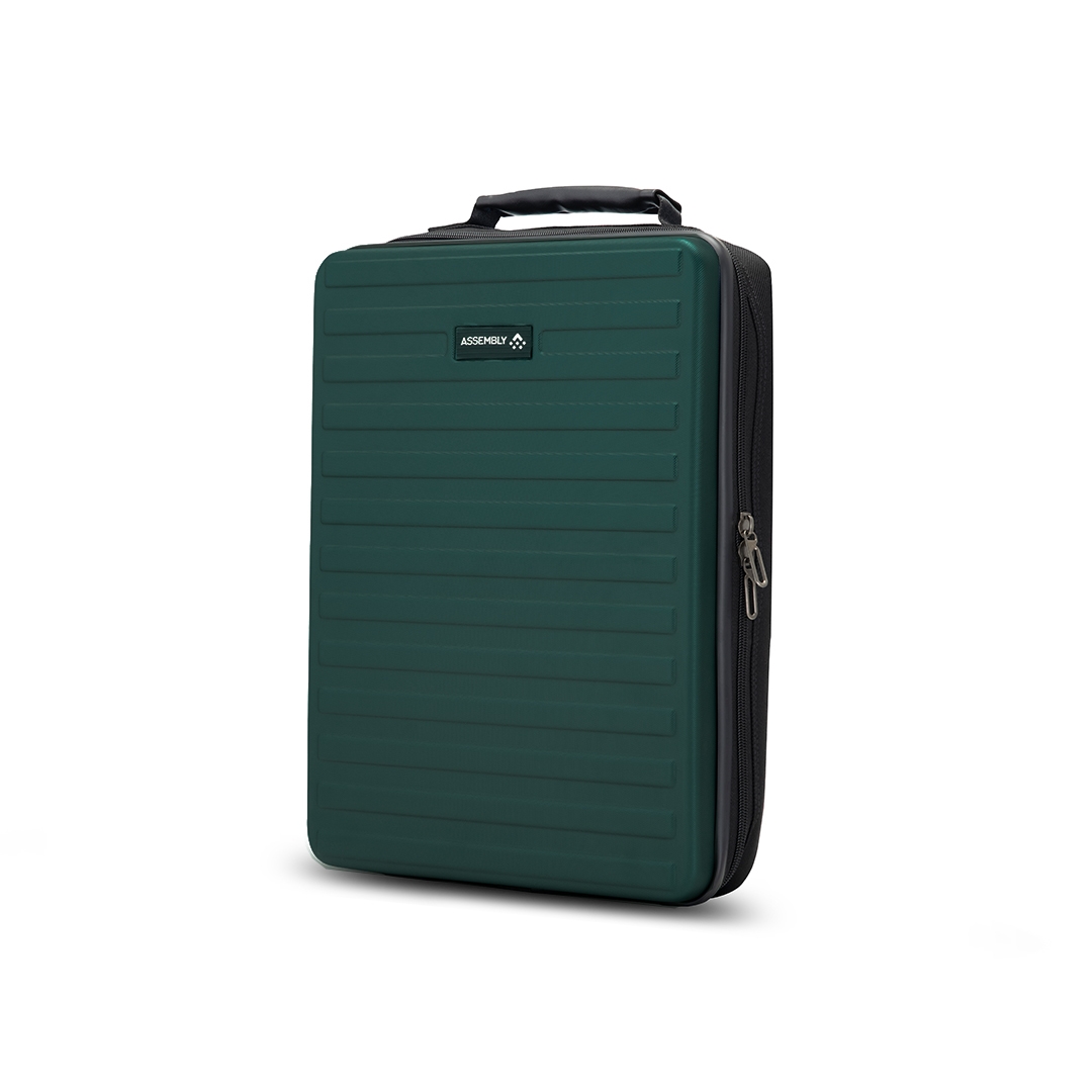 Hard Shell Office Backpack / Laptop Bag | Green