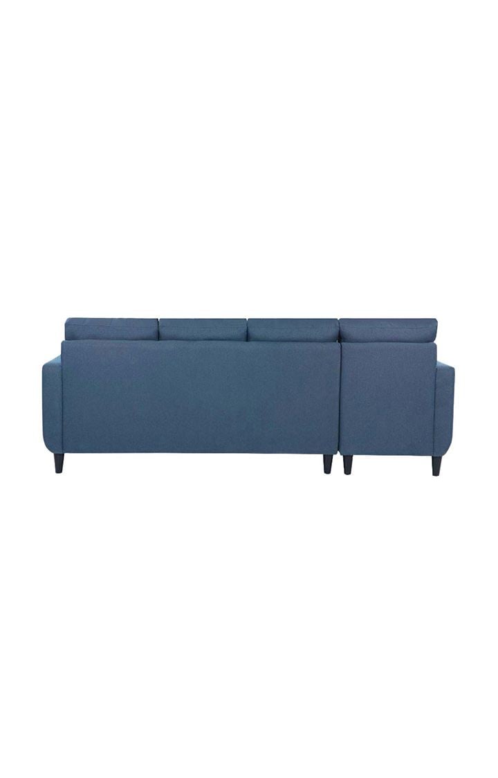 neudot Aria 6 Seater RHS Sectional Sofa in Earth Blue Colour