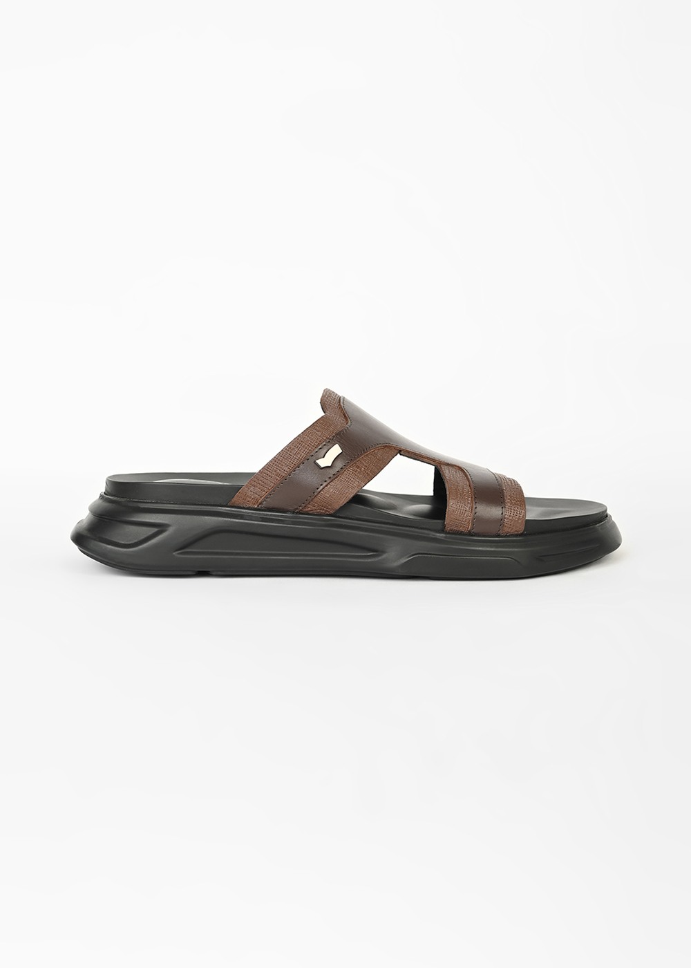 Men Brown Ondoso Slides