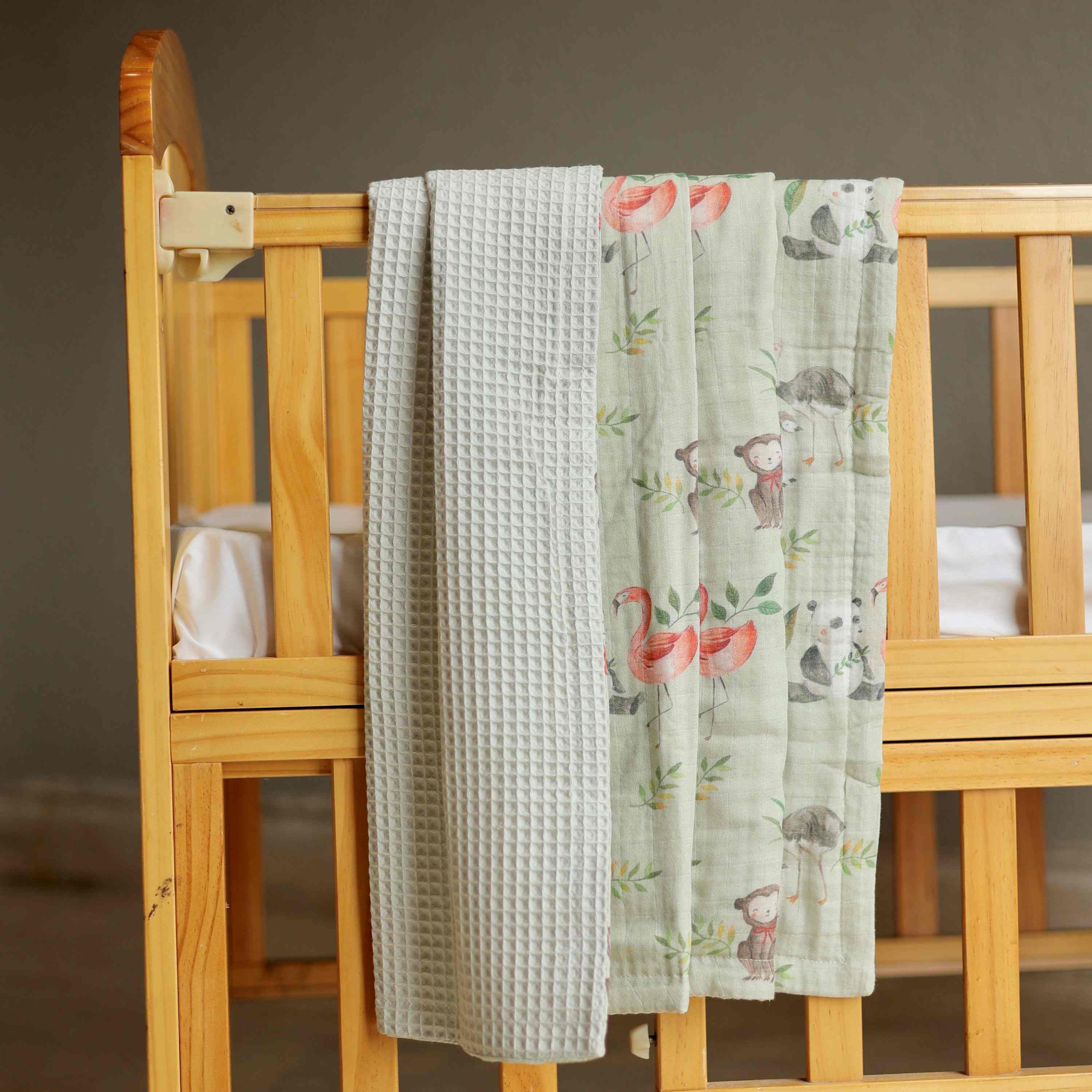 Safari Slumber Muslin Blanket