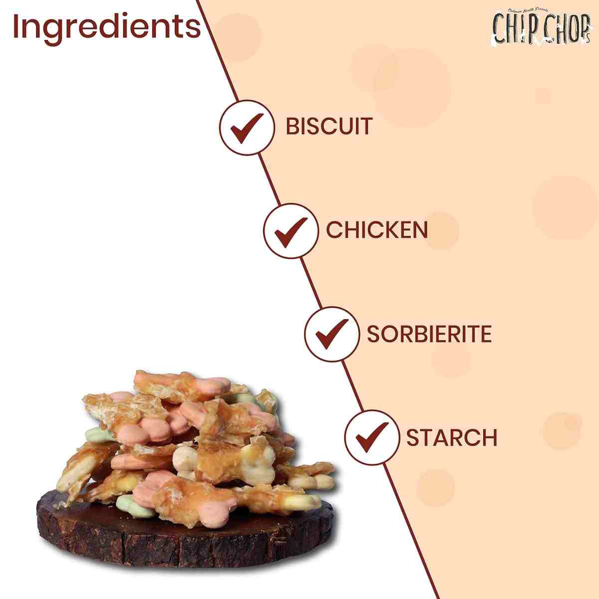 Chip Chops Biscuit Twined With Chicken 70 Gm – (Best Before Jun’26)