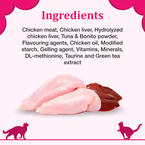 Purepet Tuna and Bonito Lickable Creamy Treats for Cats, 75g