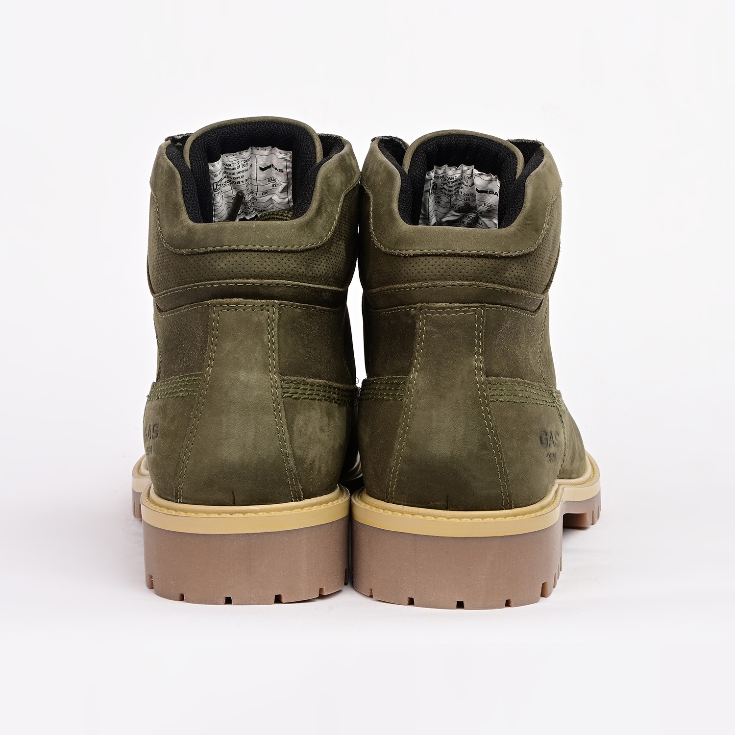 GAS | Men's Monolith 99 Olive Boots|6