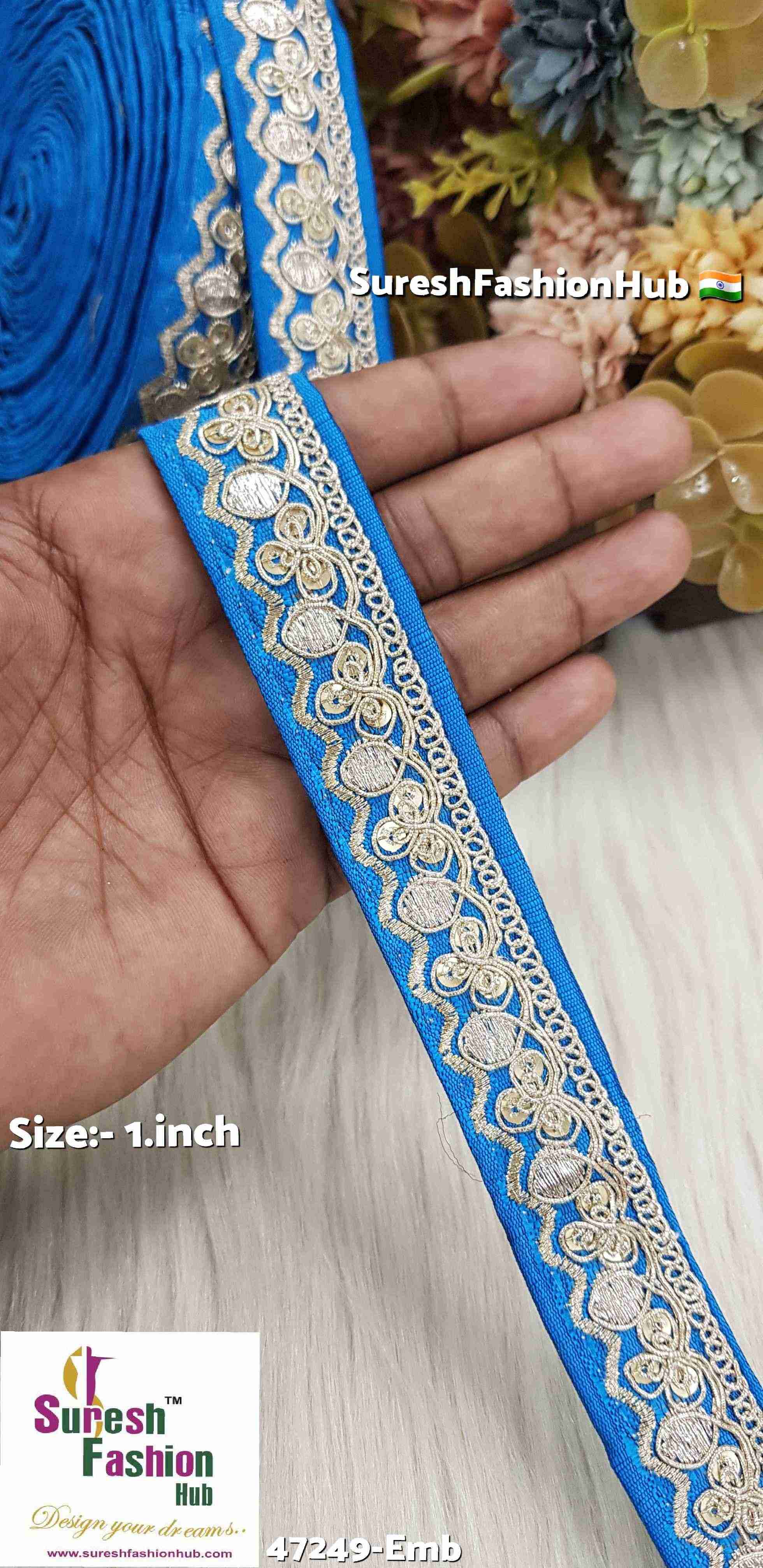 Pearl Embroidery Lace