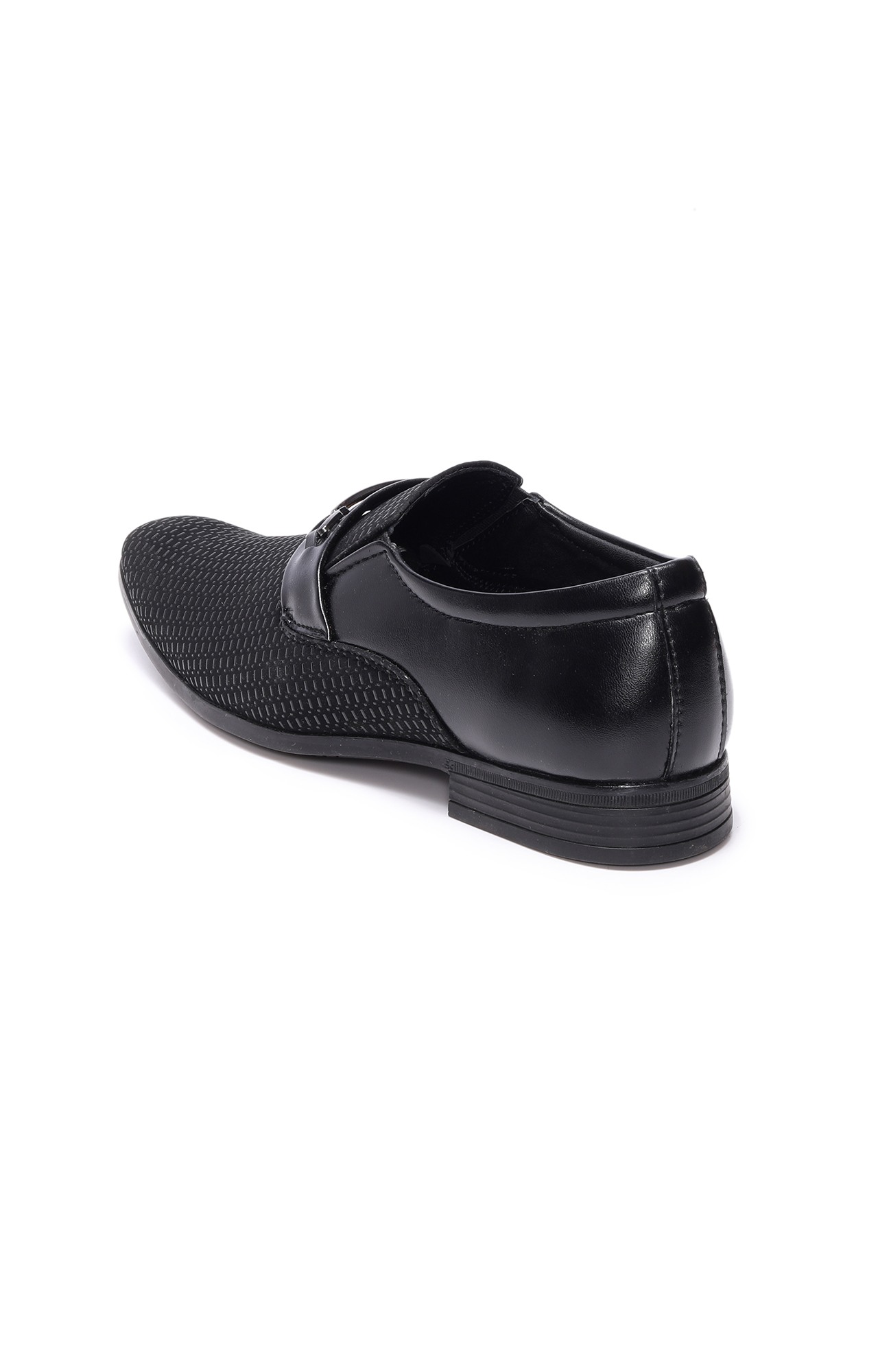 Men Black Party Casual Slip-Ons