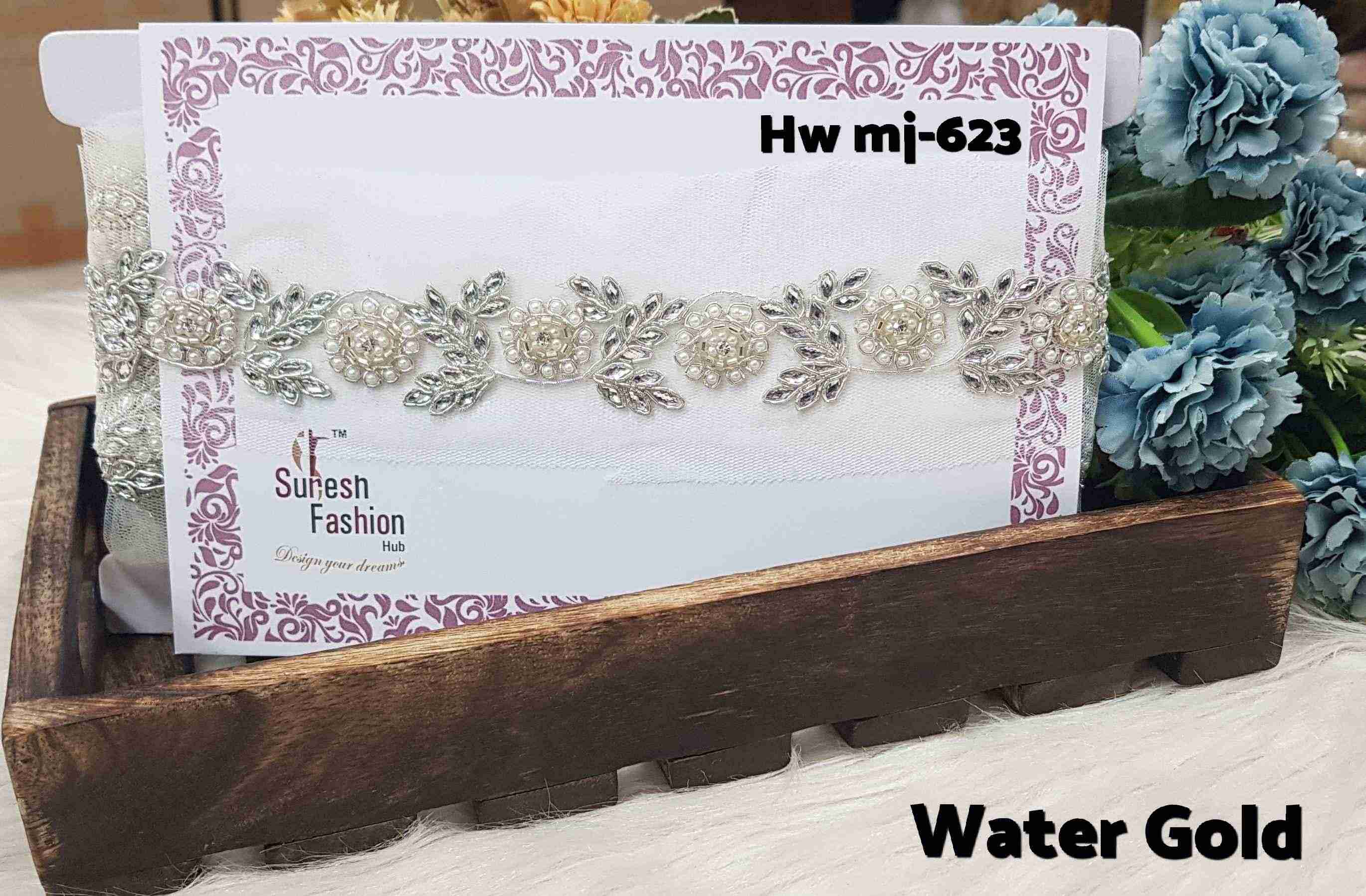 Water Gold Handmade Lace