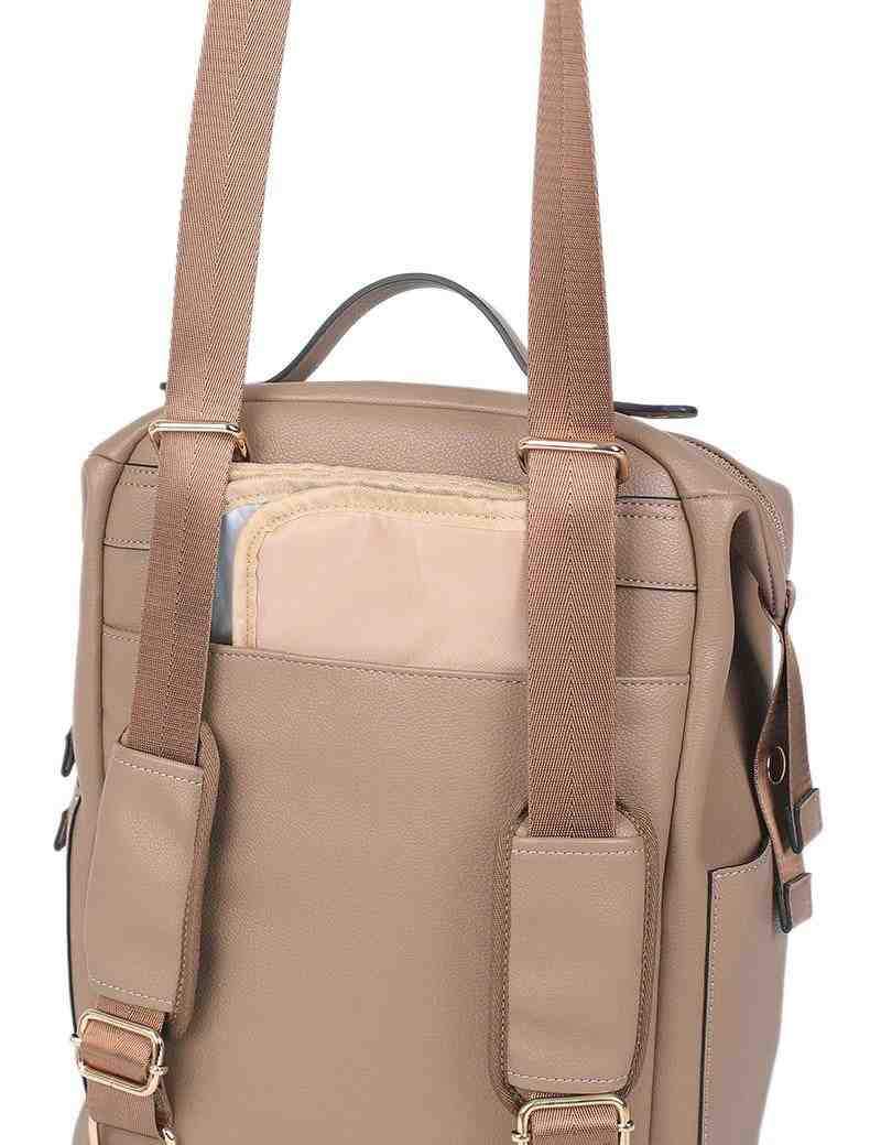 Beige Elegance Diaper Bag