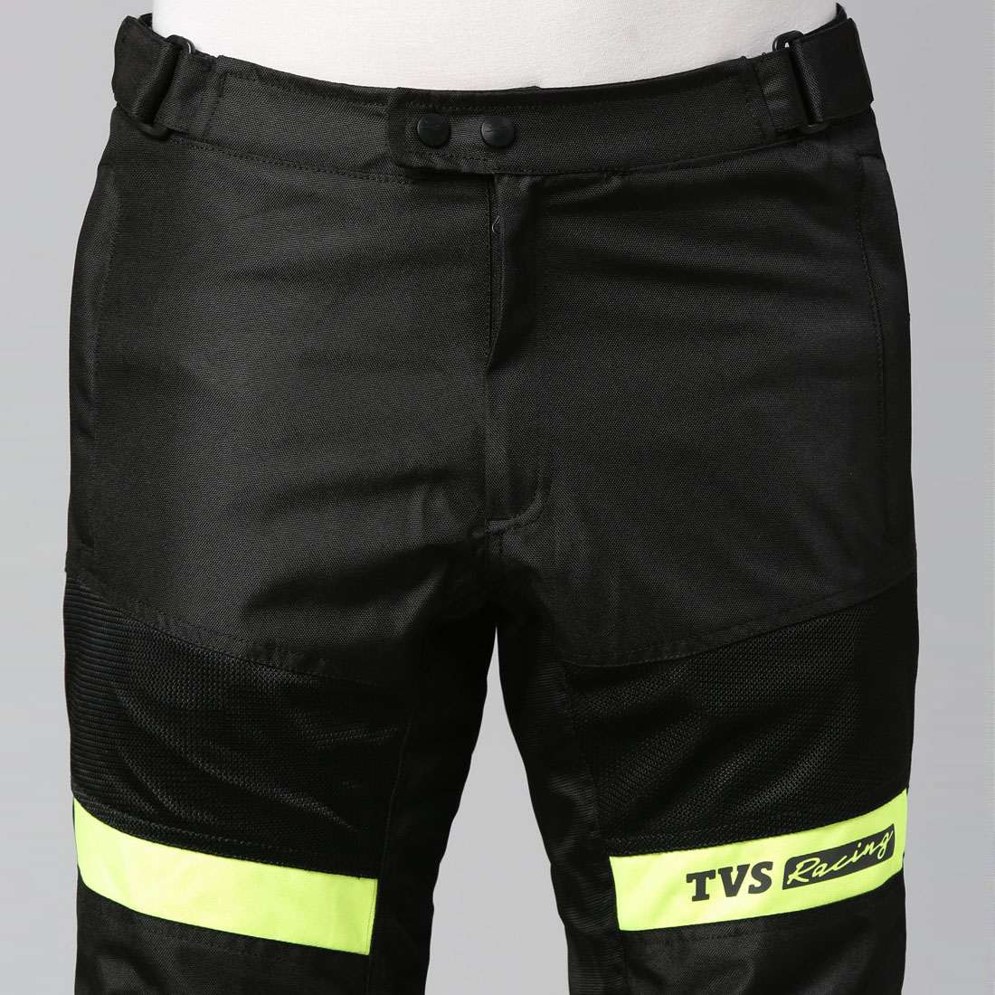 TVS Racing | Riding Pant | Black & Neon | Size Medium