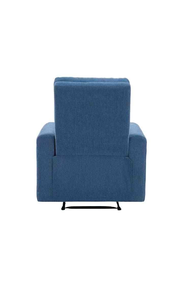 neudot Eazy Boy Single Seater Fabric Recliner - Dusky Blue