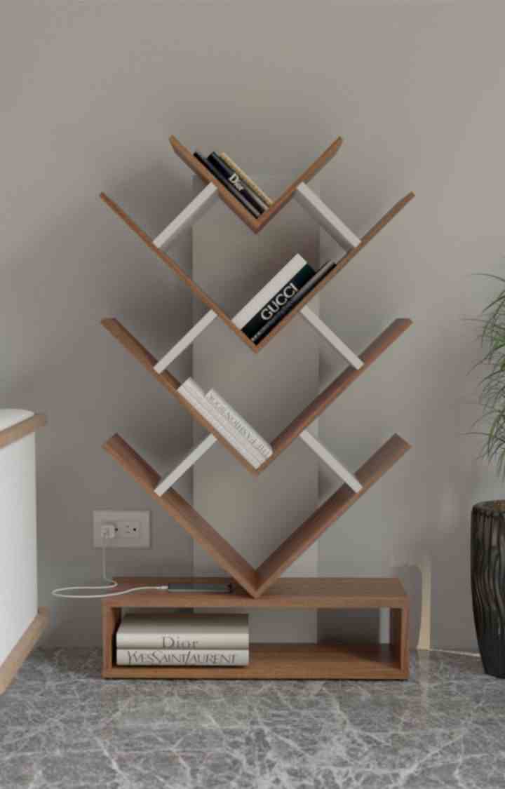 NEUDOT Olive Bookshelf - Leon Teak