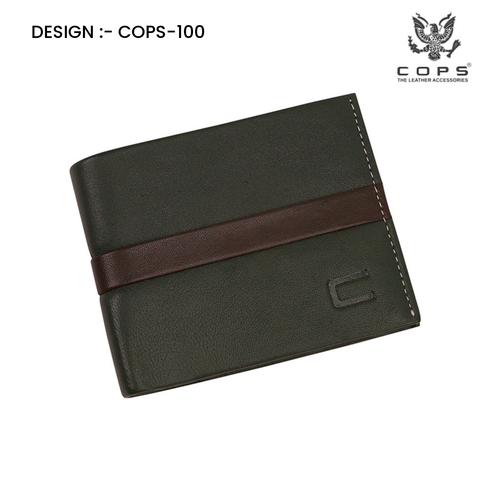 Men's Elite Edition-  Leather Wallet by Cops
