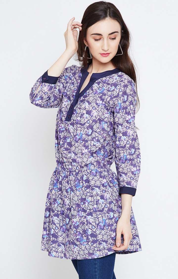Women Multi Floral Tunic