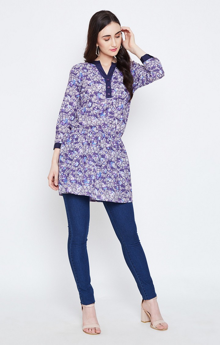 Women Multi Floral Tunic