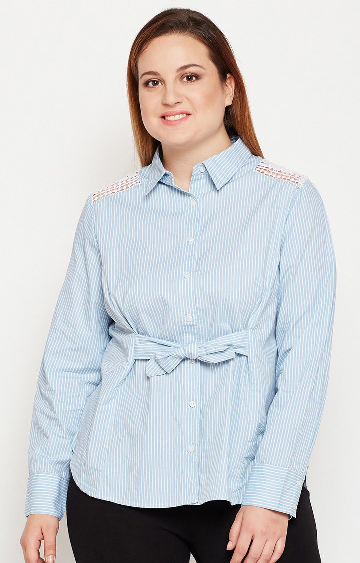 Sea Fontage Glam Knot Curvy Plus Shirt