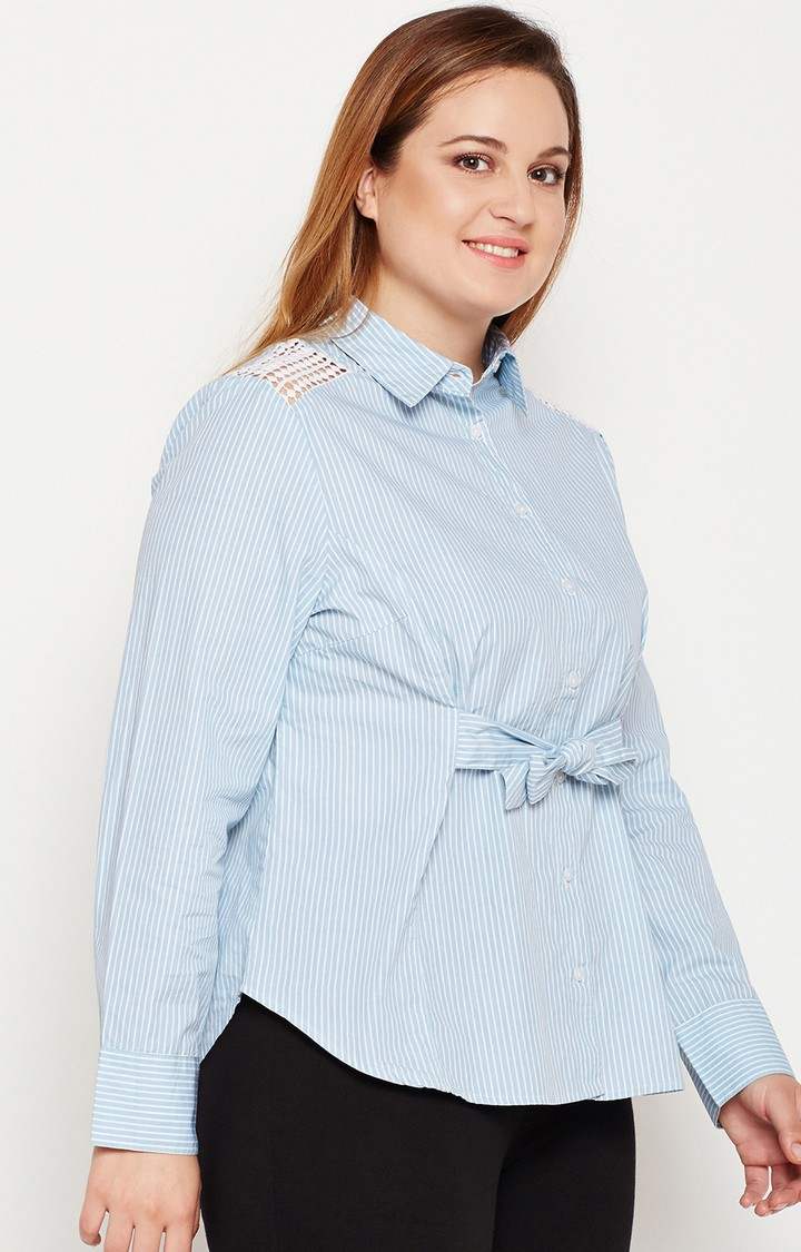Sea Fontage Glam Knot Curvy Plus Shirt