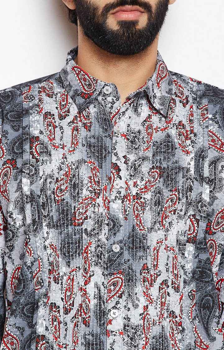 Passion Paisley Fiery Men’S Shirt