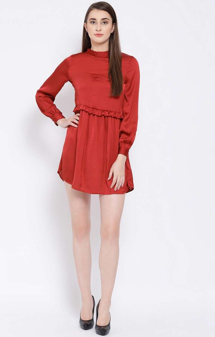 Rusty Snowflake Ethereal Women’S Dress