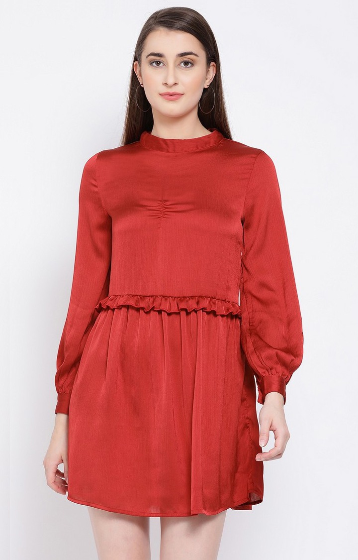 Rusty Snowflake Ethereal Women’S Dress