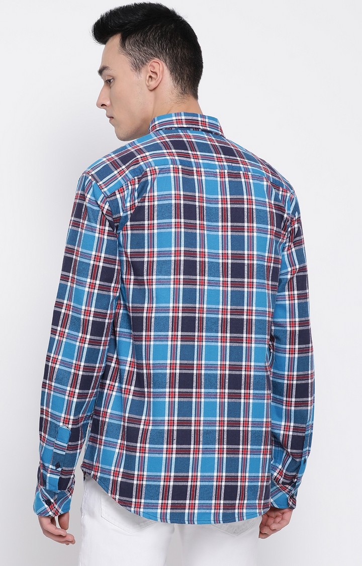 Brushed Check Shetty Oxford Men’S Brushed Shirt