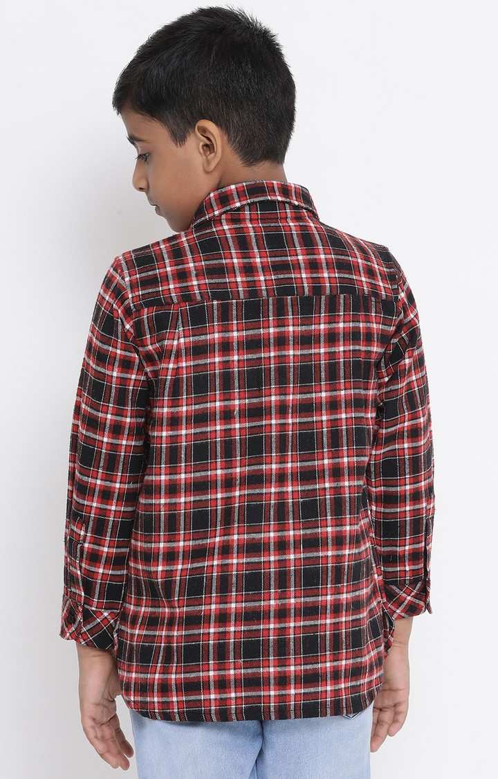 Check Mania Boy’S Brushed Shirt