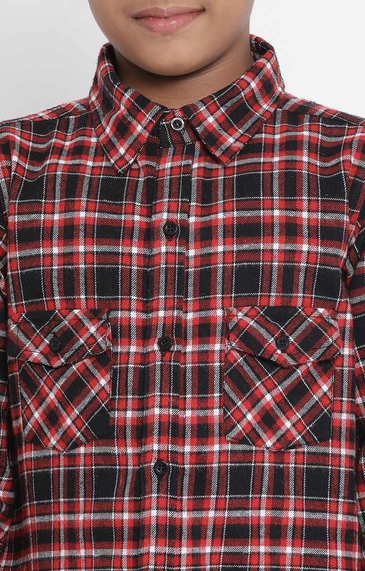 Check Mania Boy’S Brushed Shirt