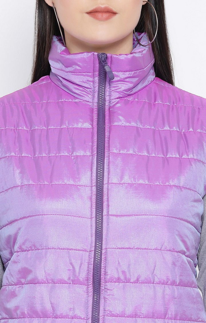 Pink Sapphire Quilted Women’S Jacket
