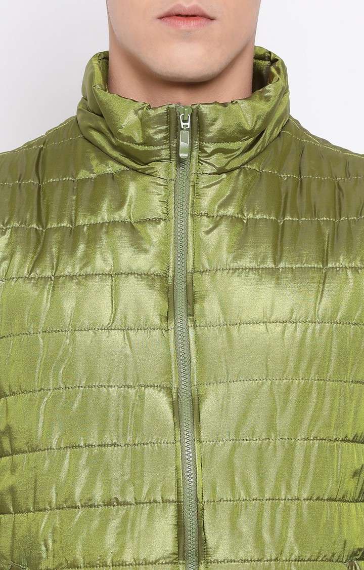 Green Bond Quilted Men’S Jacket