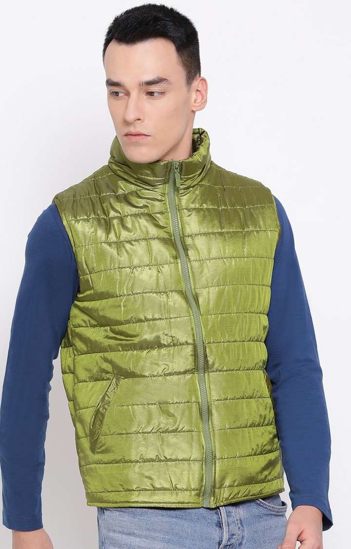 Green Bond Quilted Men’S Jacket