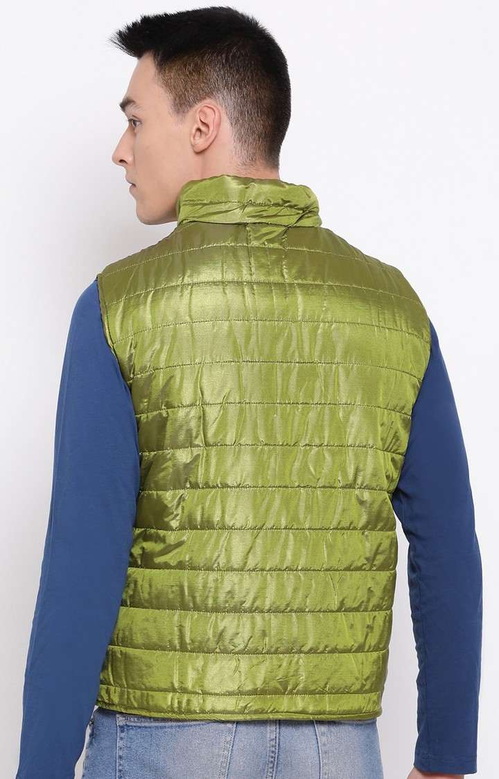Green Bond Quilted Men’S Jacket