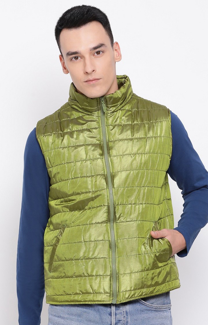 oxolloxo | Green Bond Quilted Men’S Jacket