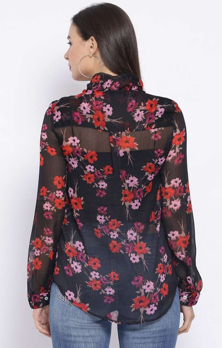 Violent Glamour Classic Tie Knot Women’S Top