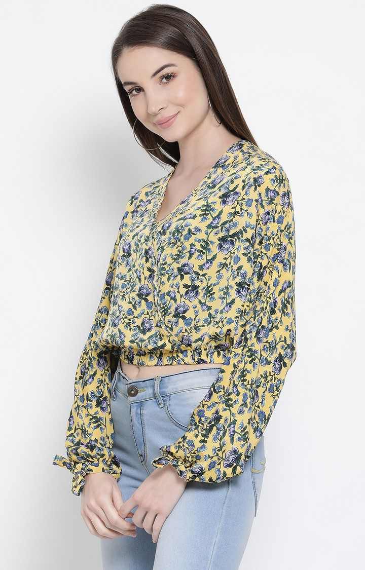Floral Daunty Women’S Top
