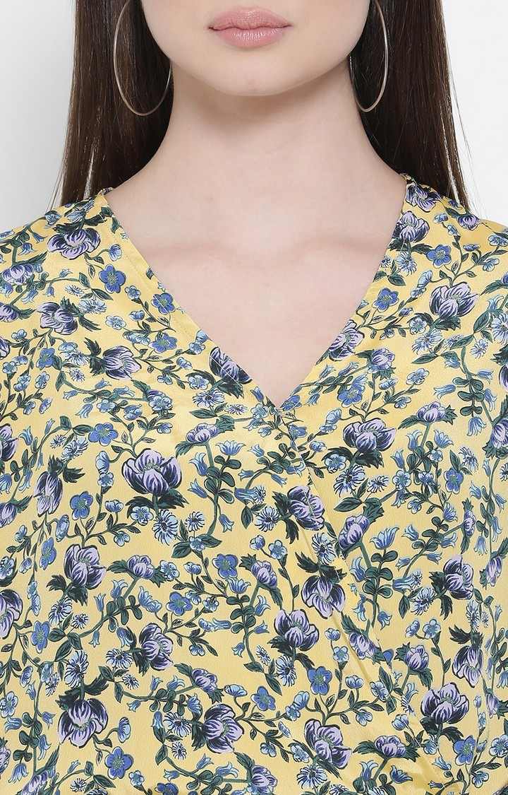 Floral Daunty Women’S Top