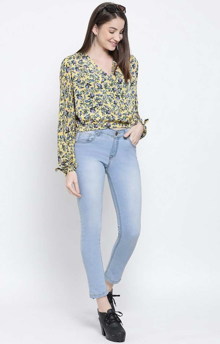Floral Daunty Women’S Top