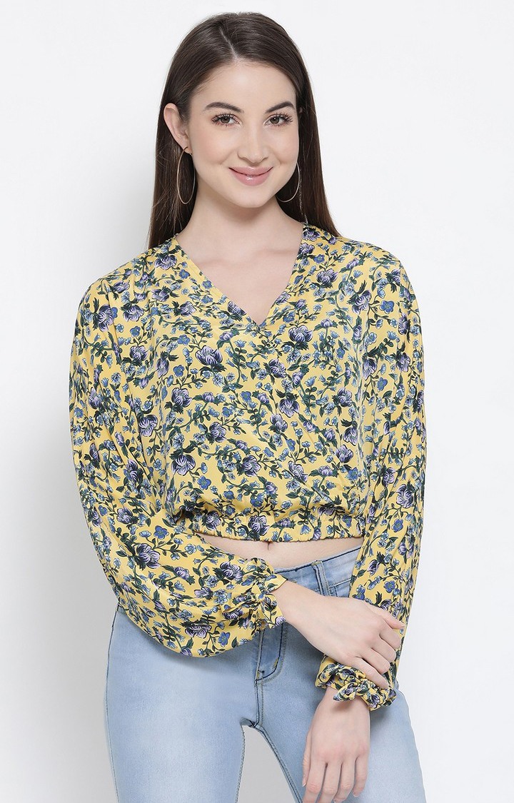 Floral Daunty Women’S Top