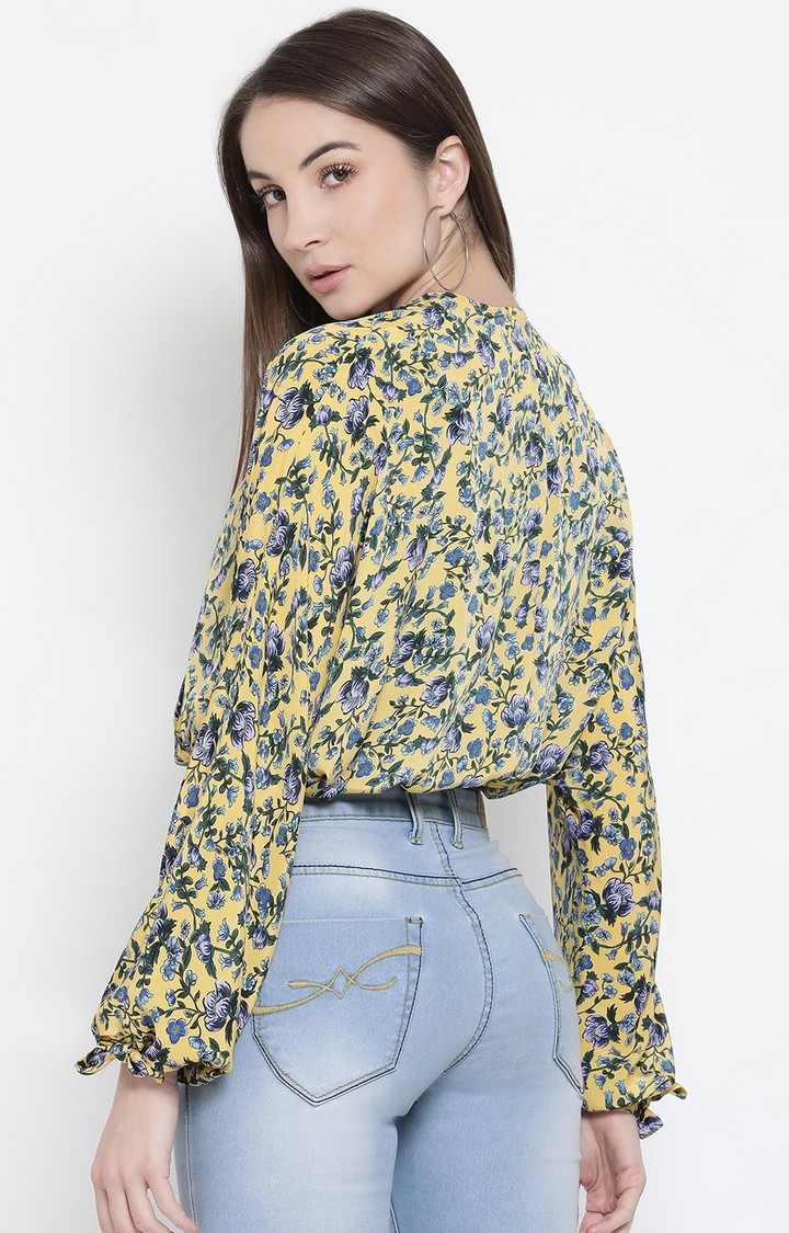 Floral Daunty Women’S Top