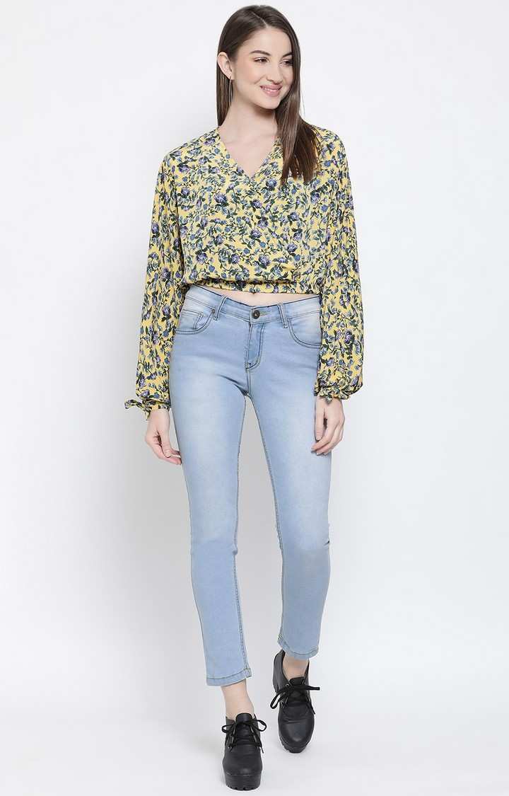 Floral Daunty Women’S Top
