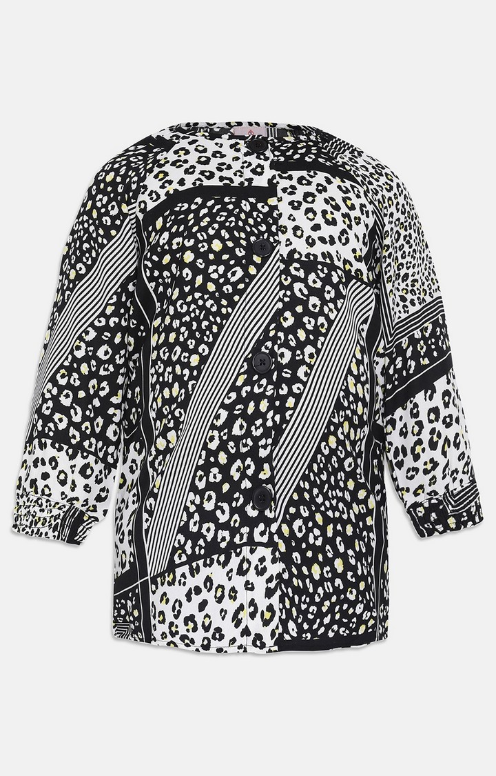 Floral Elegance Girl’S Top