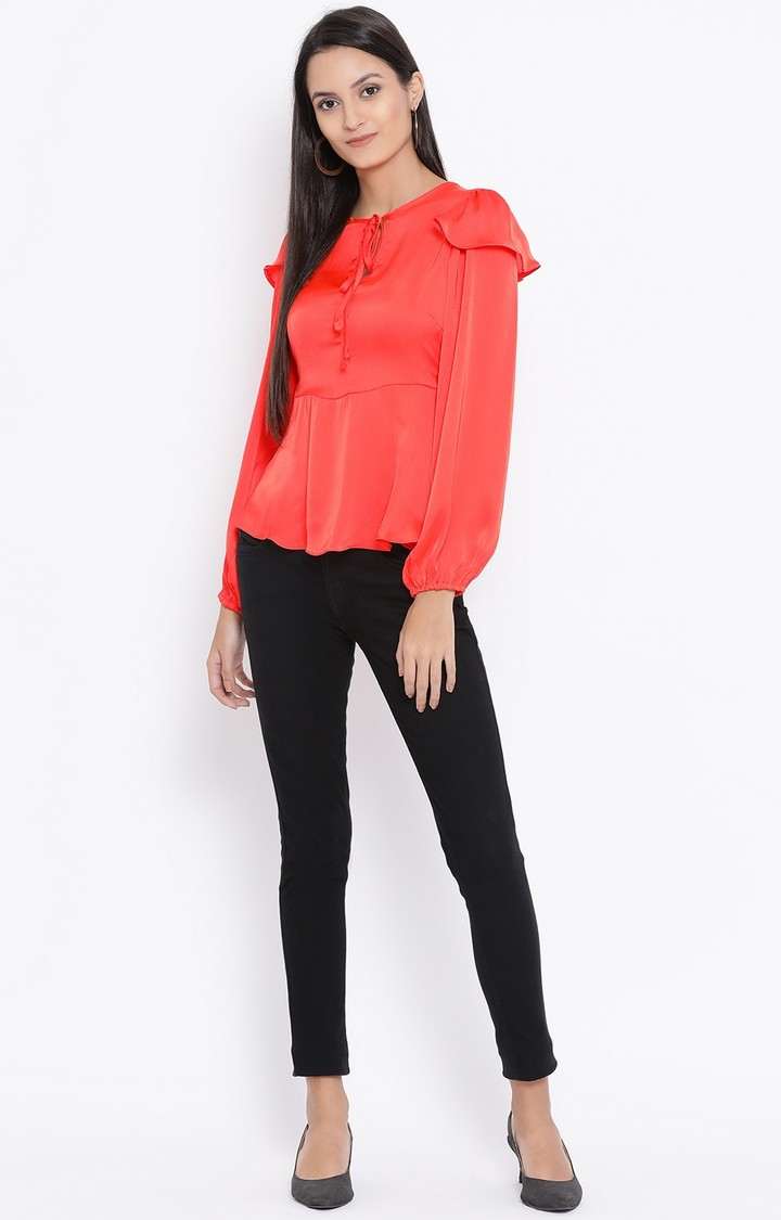 Fiery Pastel Sherlerne Women Top