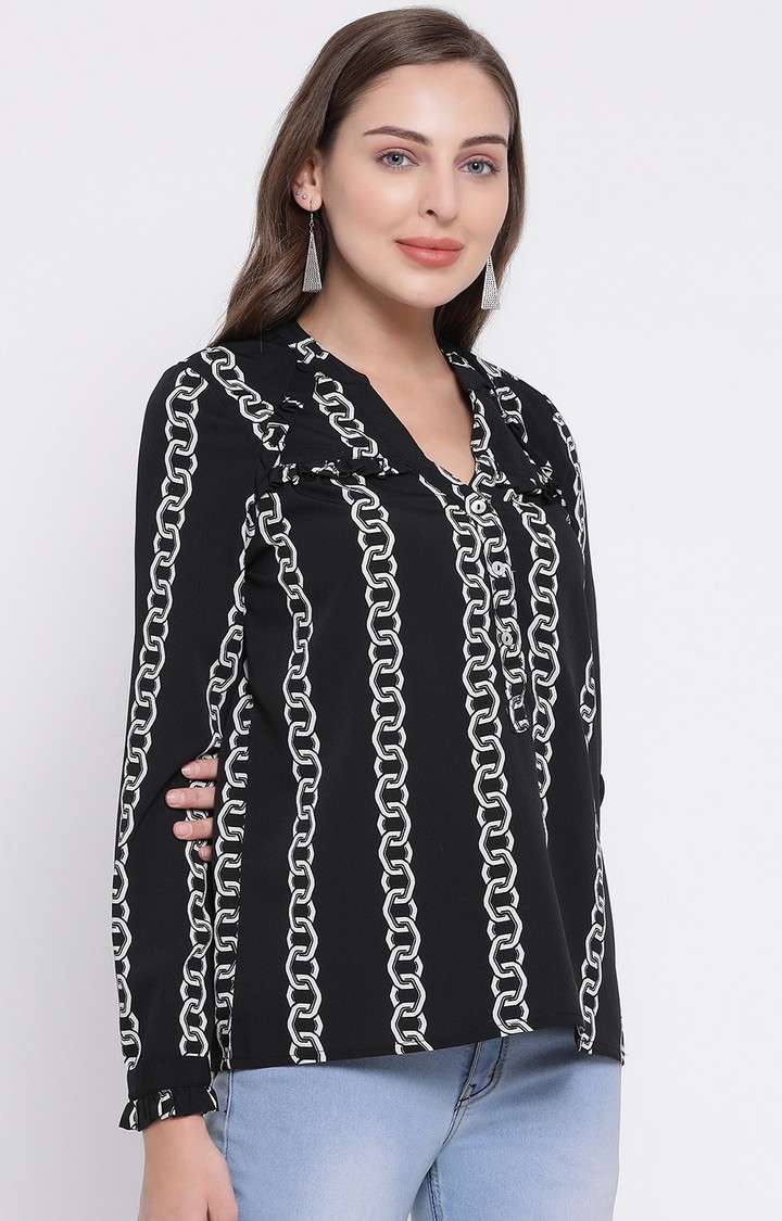 Chain Letty Glam Women Top