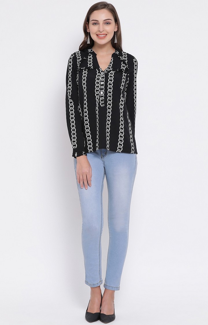 Chain Letty Glam Women Top
